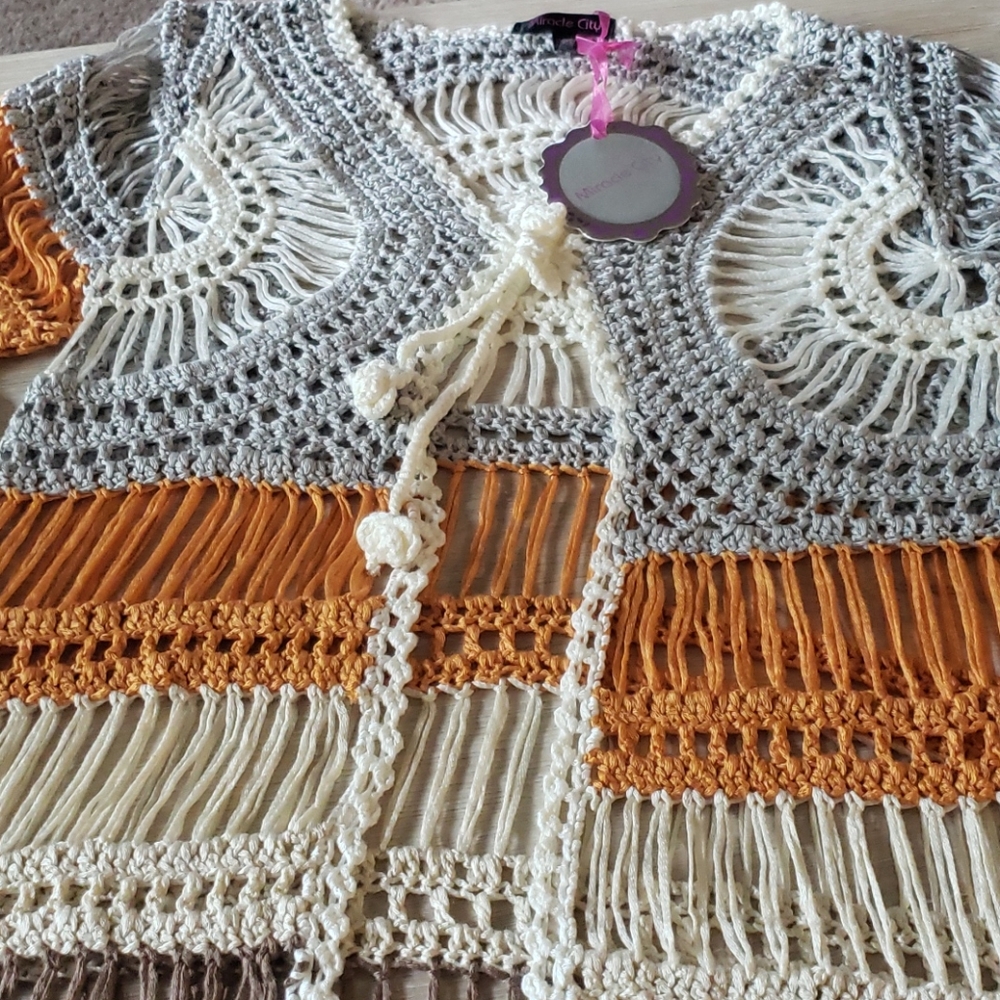 1 left💥 New boutique Crochet cardigan - Picture 9 of 13